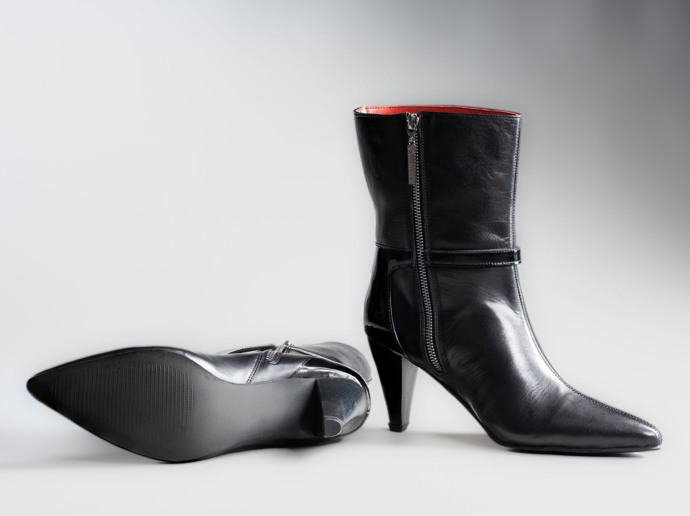 The Cleopatra, rubber outsole and pencil heel