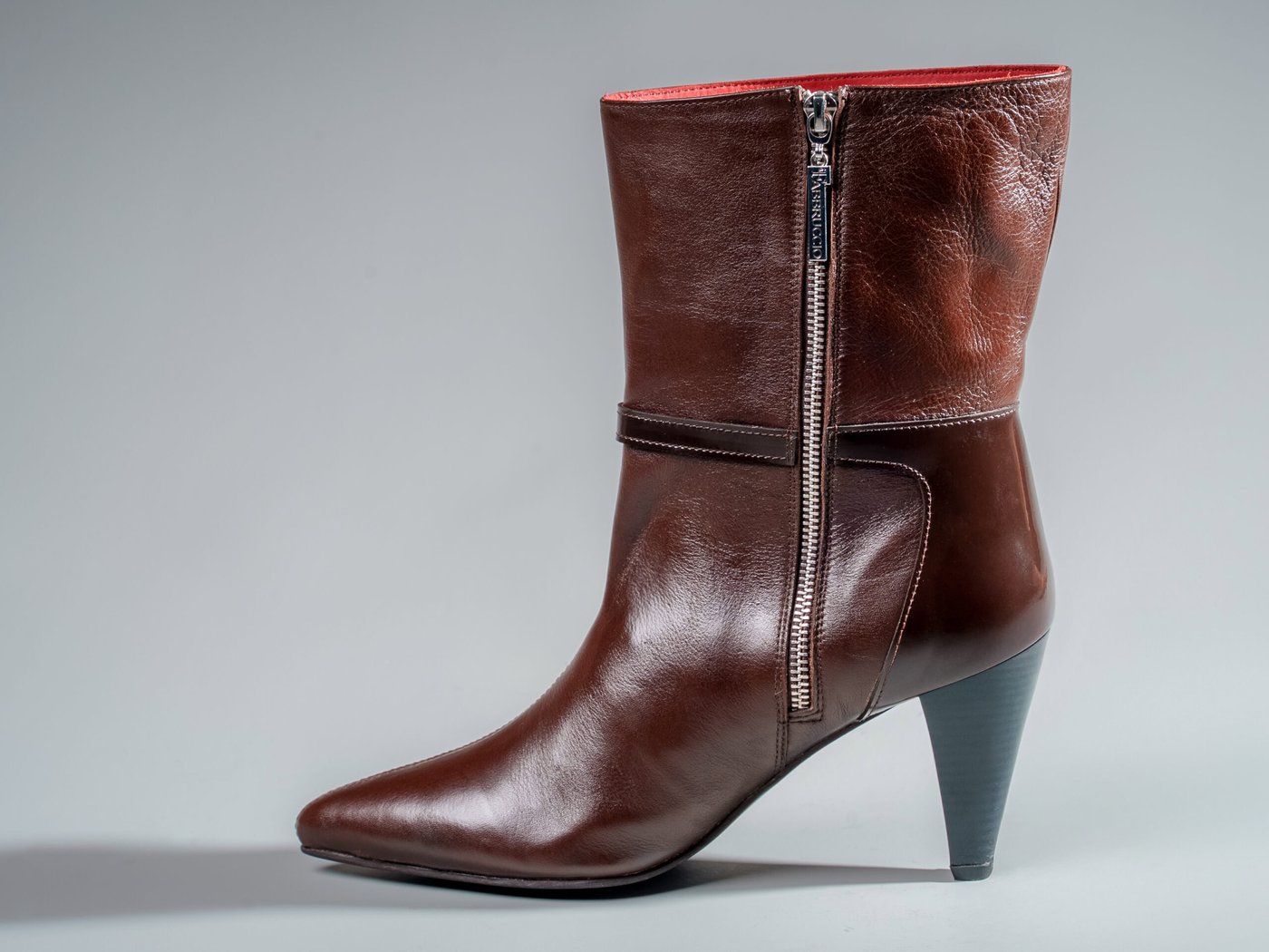 The Cleopatra, inside side zip and pencil heel