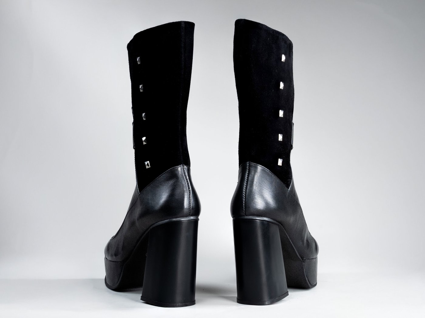 The Valentina, back view and the 4 inch heel