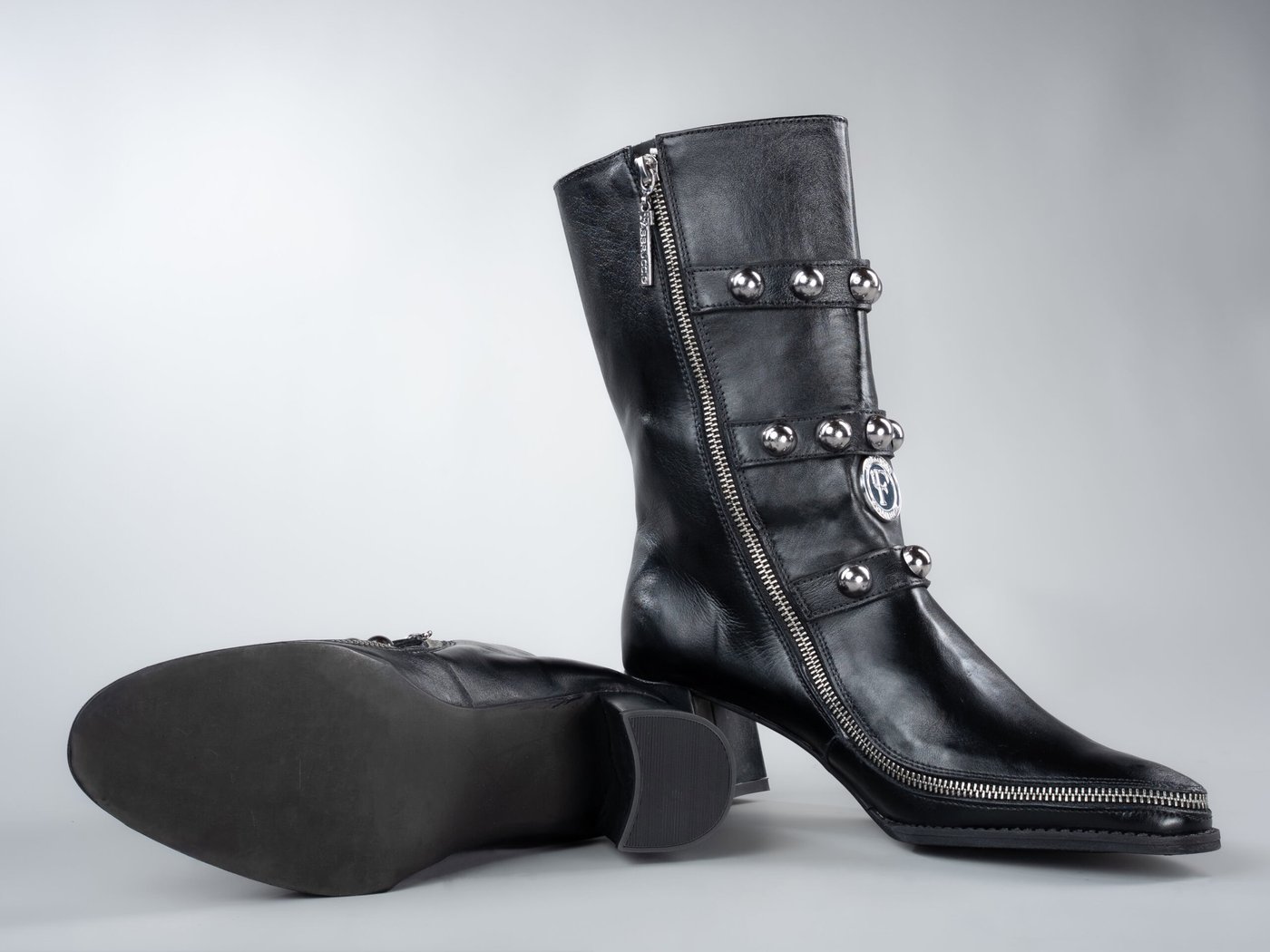 The Vivienne, outsole and 3 inch block heel